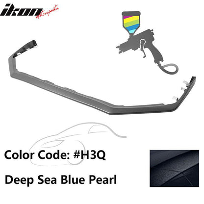 2015-2021 Subaru WRX STI Carbon Paint Front Bumper Lip Spoiler ABS