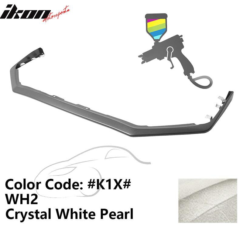 2015-2021 Subaru WRX STI Carbon Paint Front Bumper Lip Spoiler ABS