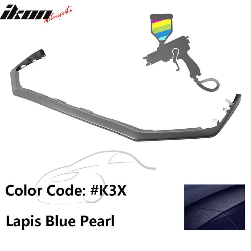2015-2021 Subaru WRX STI Carbon Paint Front Bumper Lip Spoiler ABS