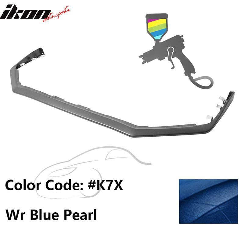 2015-2021 Subaru WRX STI Carbon Paint Front Bumper Lip Spoiler ABS