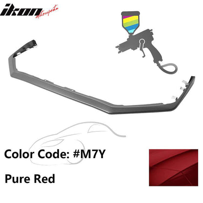 2015-2021 Subaru WRX STI Carbon Paint Front Bumper Lip Spoiler ABS
