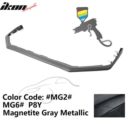 2015-2021 Subaru WRX STI Carbon Paint Front Bumper Lip Spoiler ABS