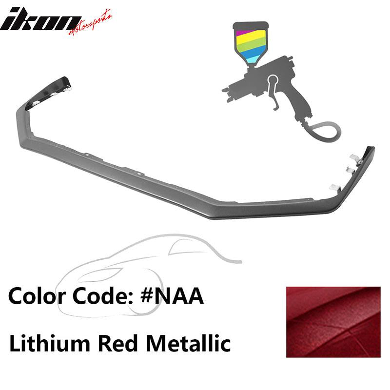 2015-2021 Subaru WRX STI Carbon Paint Front Bumper Lip Spoiler ABS