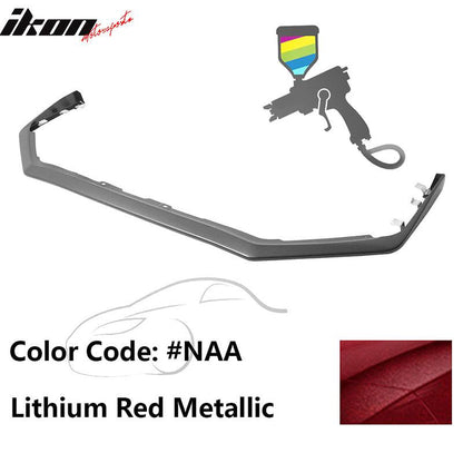2015-2021 Subaru WRX STI Carbon Paint Front Bumper Lip Spoiler ABS