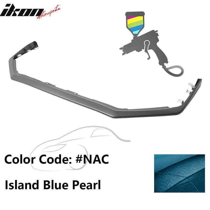2015-2021 Subaru WRX STI Carbon Paint Front Bumper Lip Spoiler ABS