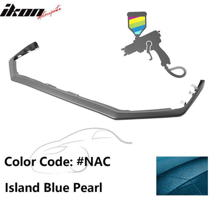 2015-2021 Subaru WRX STI Carbon Paint Front Bumper Lip Spoiler ABS