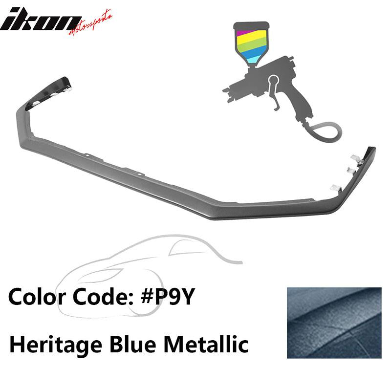2015-2021 Subaru WRX STI Carbon Paint Front Bumper Lip Spoiler ABS