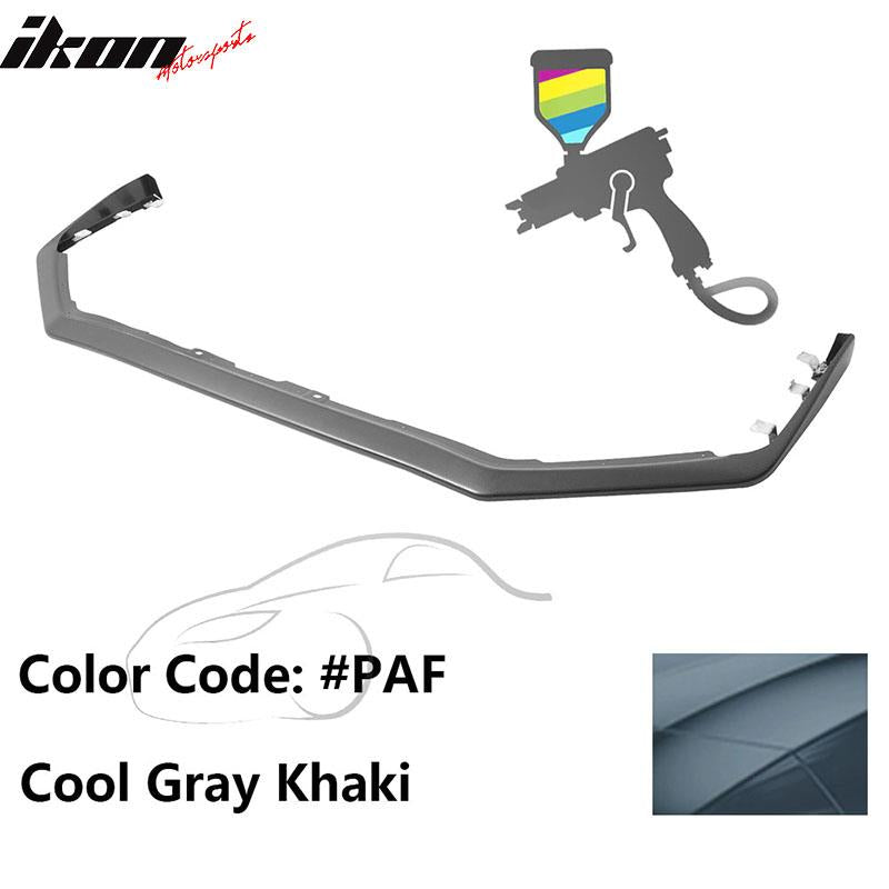 2015-2021 Subaru WRX STI Carbon Paint Front Bumper Lip Spoiler ABS