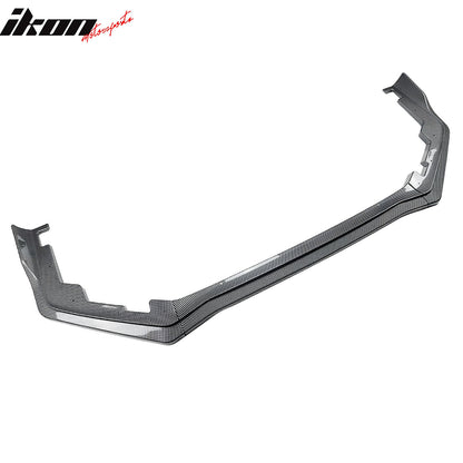2015-2021 Subaru WRX CS2 Style Carbon Fiber Print Front Bumper Lip PP