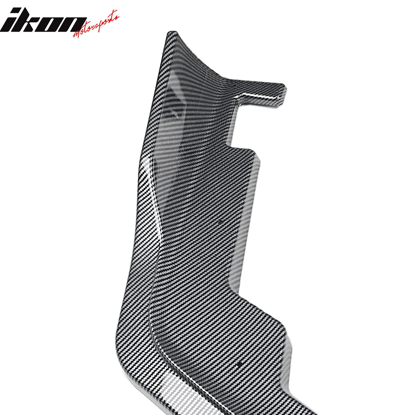 2015-2021 Subaru WRX CS2 Style Carbon Fiber Print Front Bumper Lip PP