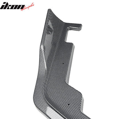 2015-2021 Subaru WRX CS2 Style Carbon Fiber Print Front Bumper Lip PP