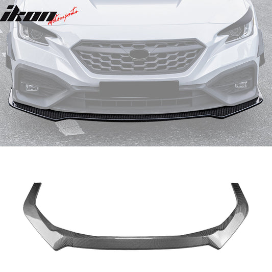 2022-2025 Subaru WRX IKON Carbon Fiber Print Front Bumper Chin Lip PP