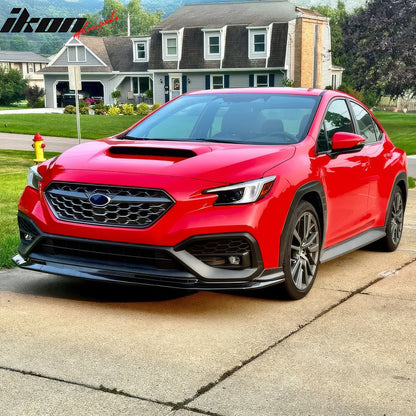 2022-2025 Subaru WRX IKON Style Front Bumper Lip PP 3PCS