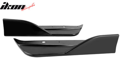 2022-2025 Subaru WRX D Style Rear Bumper Lip Aprons Matte Black ABS