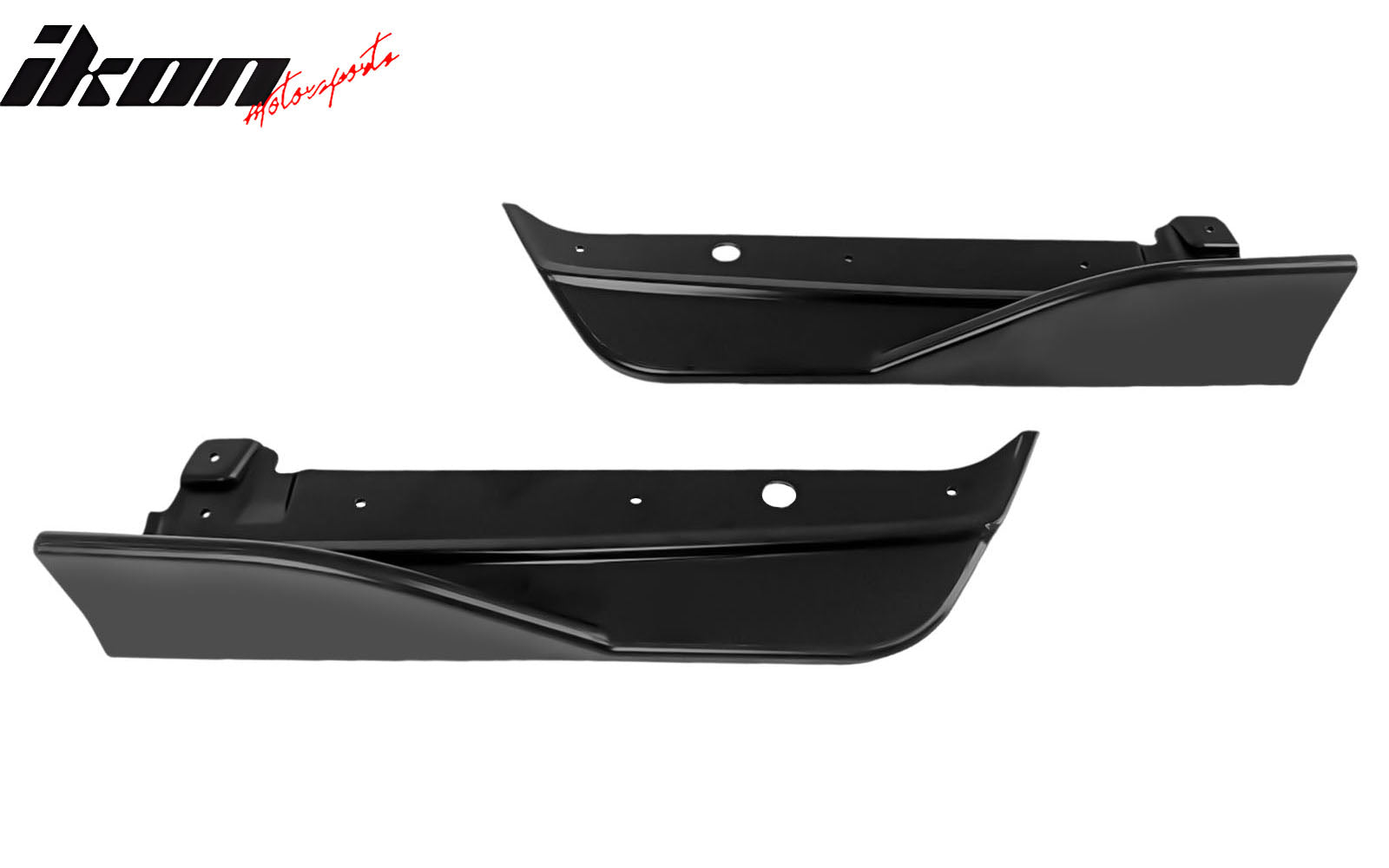 2022-2025 Subaru WRX D Style Rear Bumper Lip Aprons Matte Black ABS