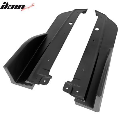 2022-2025 Subaru WRX D Style Rear Bumper Lip Aprons Matte Black ABS