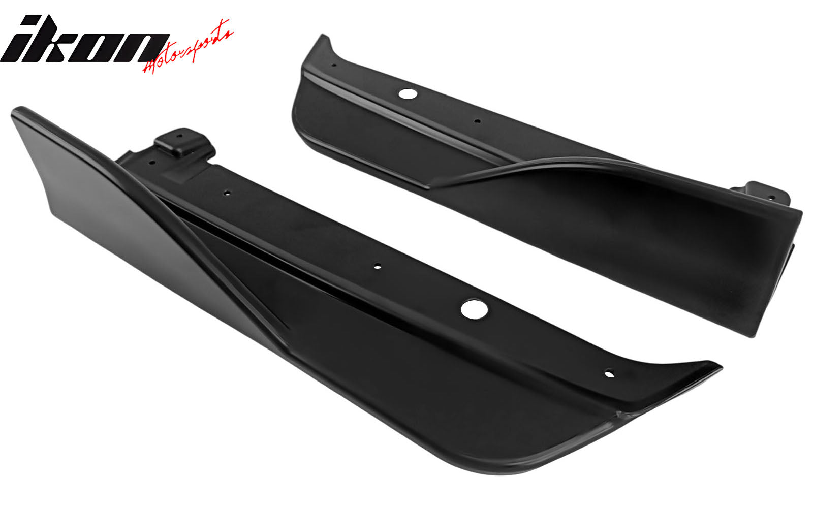 2022-2025 Subaru WRX D Style Rear Bumper Lip Aprons Matte Black ABS