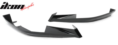2023-2026 Toyota GR Corolla AS Style Rear Aprons (Gloss Black, ABS, Pair)