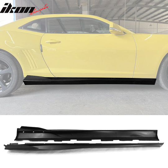 2016-2024 Chevy Camaro Ikon Style Side Skirts Rocker Panel PP