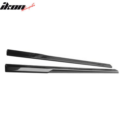 2024-2026 Ford Mustang IKON Style Side Skirts Add on ABS