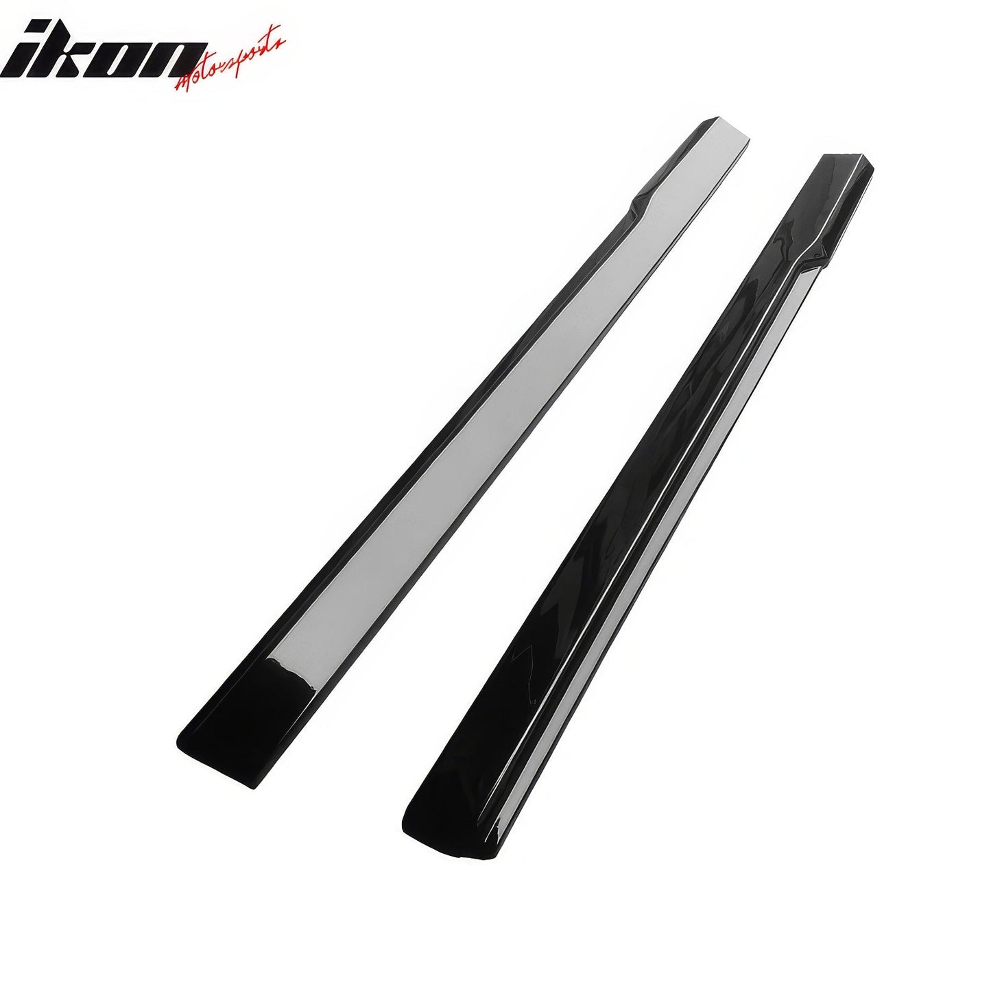 2024-2026 Ford Mustang IKON Style Side Skirts Add on ABS