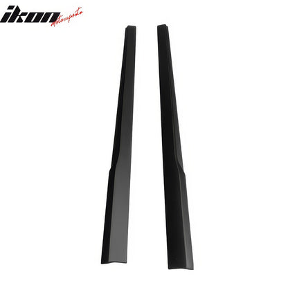 2024-2026 Ford Mustang IKON Style Side Skirts Add on ABS