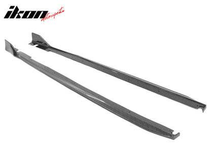 2022-2026 Honda Civic 11th Type R Side Skirts Rocker Panel Matte Black