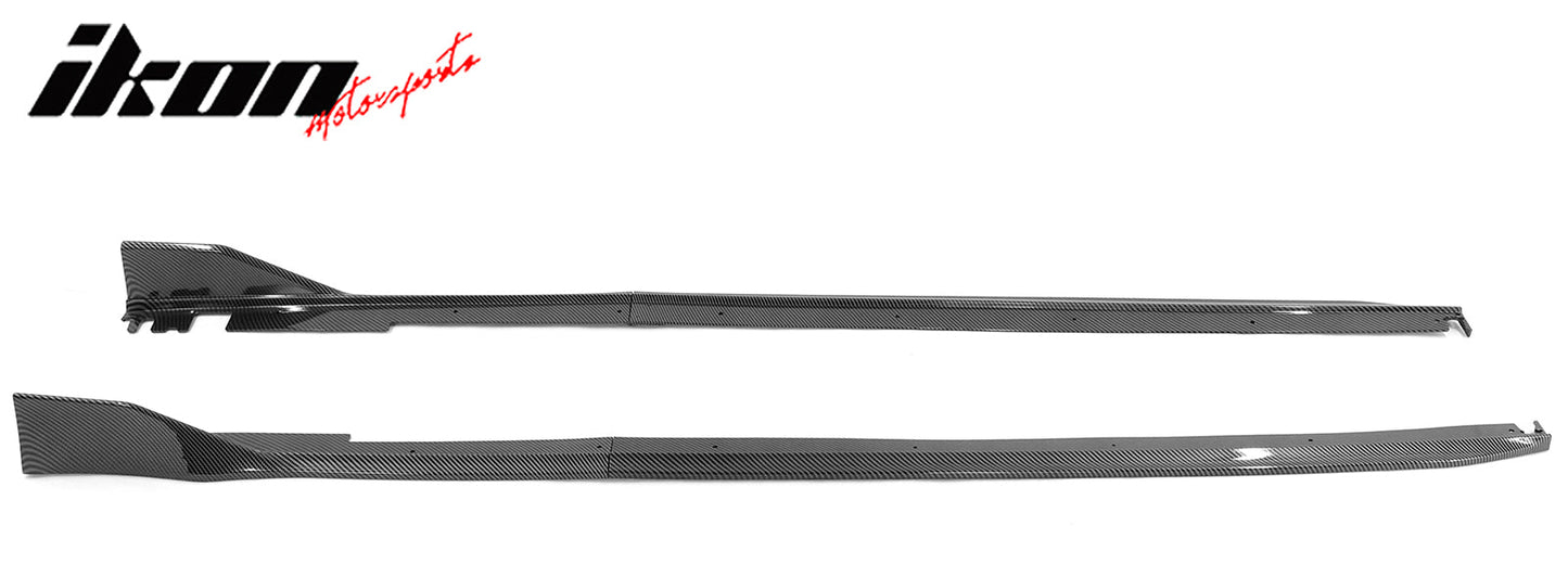 2022-2026 Honda Civic 11th Type R Side Skirts Rocker Panel Matte Black