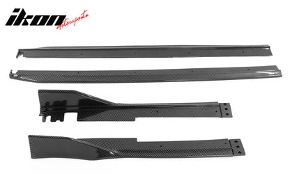 2022-2026 Honda Civic 11th Type R Side Skirts Rocker Panel Matte Black