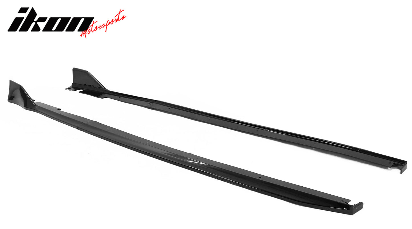 2022-2026 Honda Civic 11th Type R Side Skirts Rocker Panel Matte Black