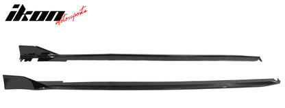 2022-2026 Honda Civic 11th Type R Side Skirts Rocker Panel Matte Black