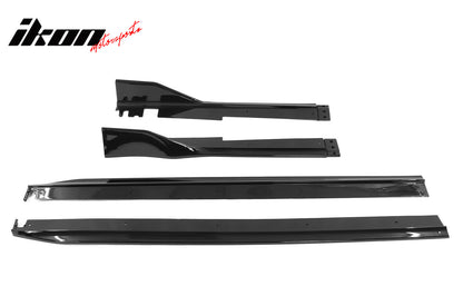 2022-2026 Honda Civic 11th Type R Side Skirts Rocker Panel Matte Black
