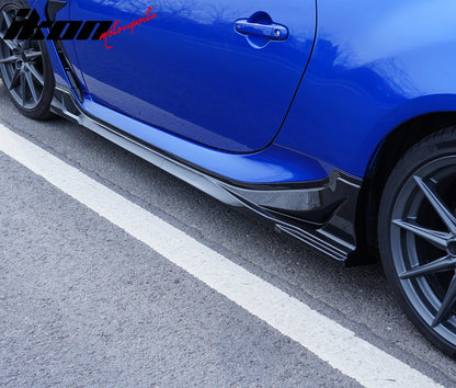 2022-2026 Subaru BRZ Toyota GR86 JDM 4PC Side Skirt