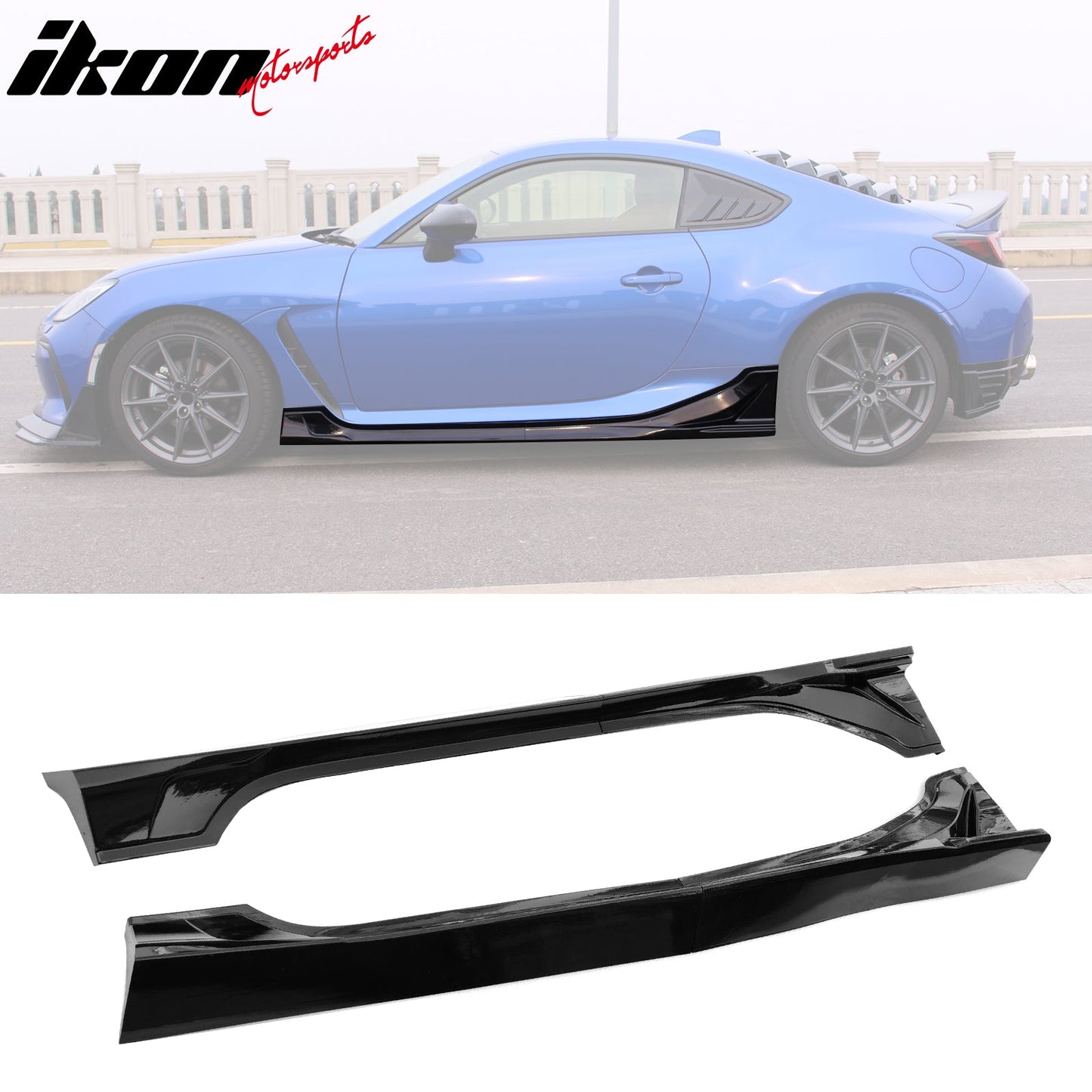 2022-2026 Subaru BRZ Toyota GR86 JDM 4PC Side Skirt
