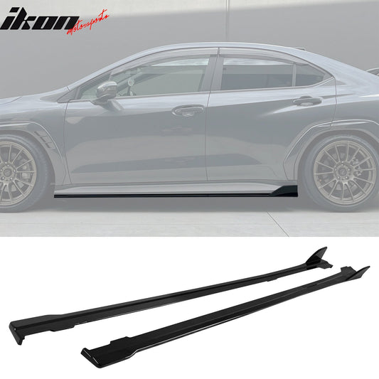 2022-2025 Subaru WRX D Style Side Skirts Extensions 4PCS