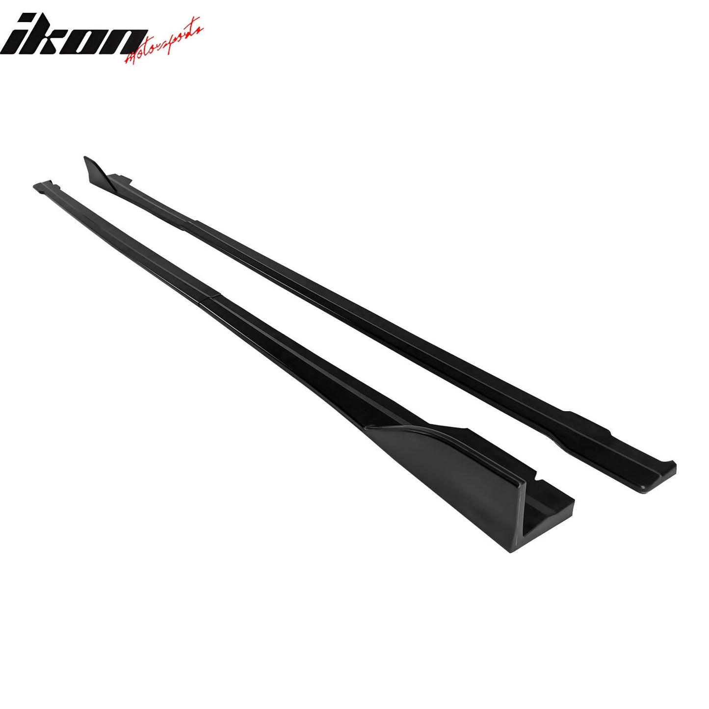 2022-2025 Subaru WRX D Style Matte Black Side Skirts Extensions 4PCS