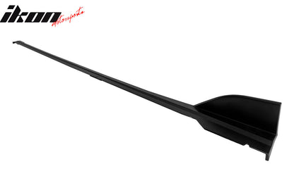 2022-2025 Subaru WRX D Style Matte Black Side Skirts Extensions 4PCS