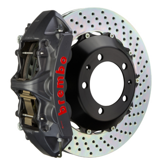 Brembo GR86 GTS BBK - 6 Piston Cast Monoblock Calipers (355x32 2pc Rotors) - Front