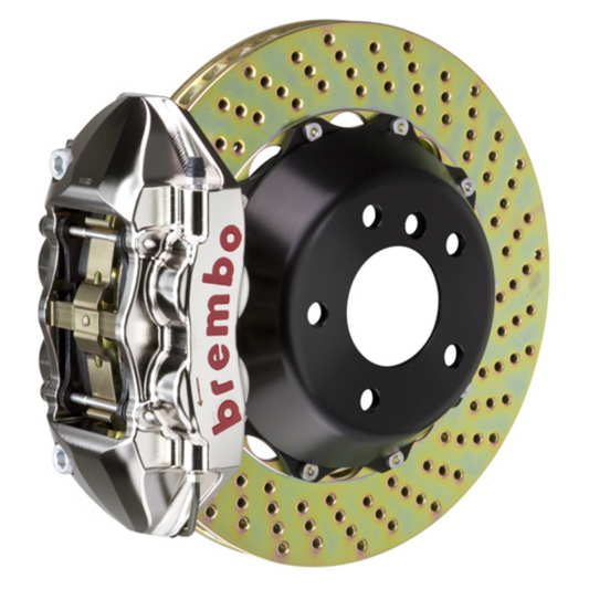 Brembo GR86 GTR BBK - 4 Piston Billet Monoblock Calipers (345x28 2pc Rotors) - Rear