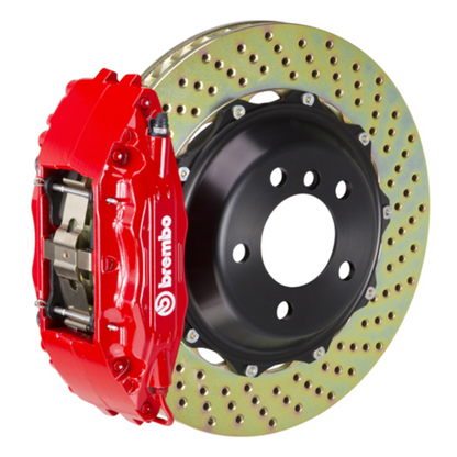Brembo GR86 GT BBK - 4 Piston Cast 2-Piece Calipers (332x32 2pc Rotors) - Front