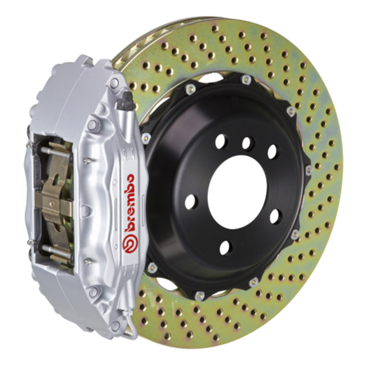 Brembo GR86 GT BBK - 4 Piston Cast 2-Piece Calipers (332x32 2pc Rotors) - Front