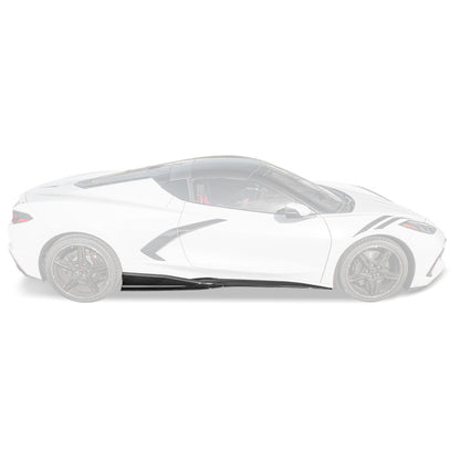 Chevrolet Corvette C8 3VM Side Skirts