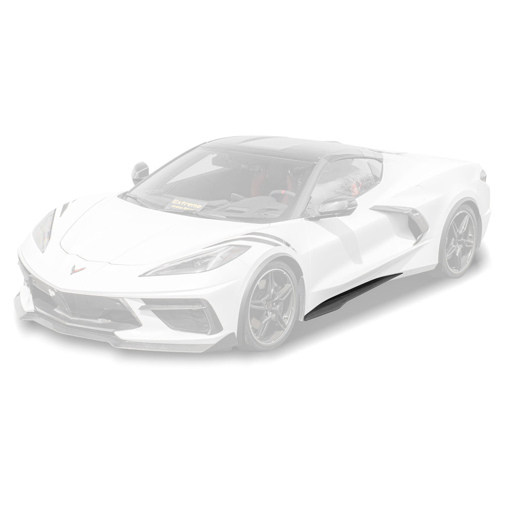 Chevrolet Corvette C8 Z06 Conversion Side Skirts