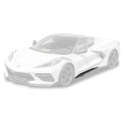 Chevrolet Corvette C8 Z06 Conversion Side Skirts