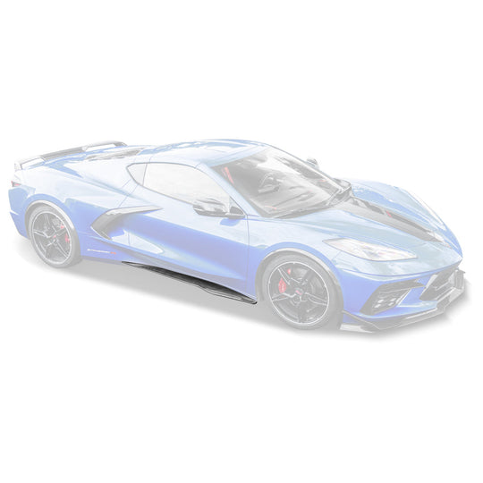 Chevrolet Corvette C8 Z06 Conversion Side Skirts