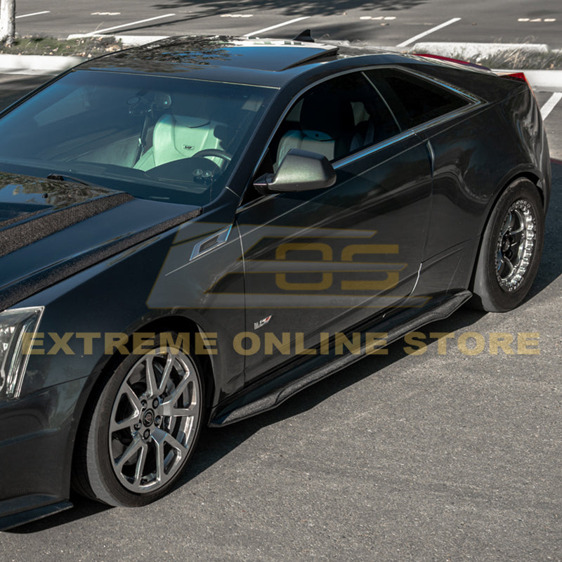 2009-15 Cadillac CTS-V Coupe Carbon Fiber Side Skirts