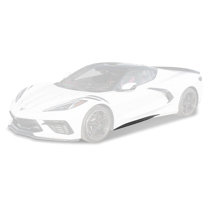 Chevrolet Corvette C8 Z51 Package Side Skirts