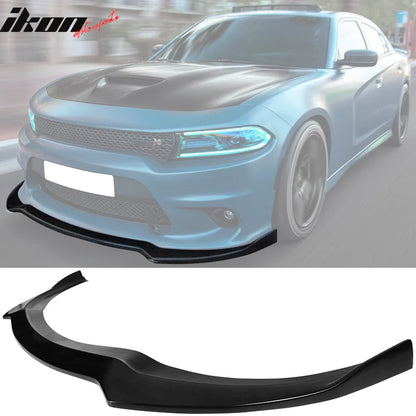 2015-2023 Dodge Charger SRT IKON Style Front Lip SplitterSpoiler PU