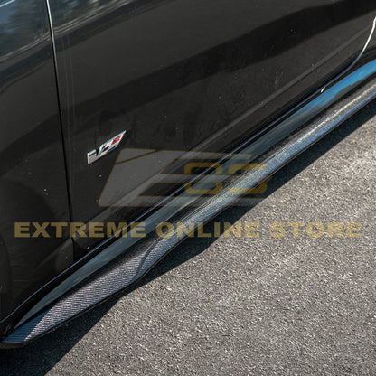2009-15 Cadillac CTS-V Coupe Carbon Fiber Side Skirts