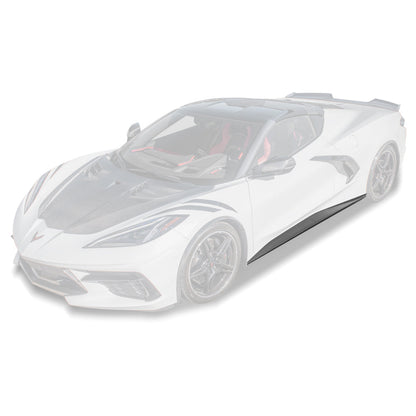 Corvette C8 EOS Performance Side Skirts